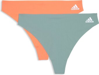 Bol.com Adidas sport thong (2pk) dames onderbroek - maat s aanbieding