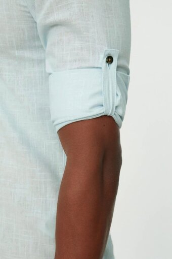 Bol.com Trendyol mannen standaard mouw basis shirt aanbieding