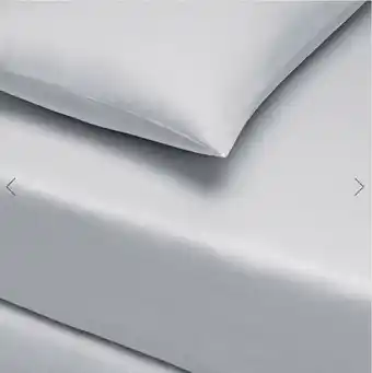Linens - basic hoeslaken set (laken + 2 kussenslopen) super king - 180x200 cm - %100 cotton - grijs