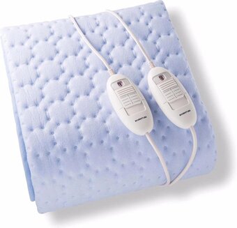 Bol.com Inventum hn236i - elektrische onderdeken - 150x150 cm - lichtblauw aanbieding