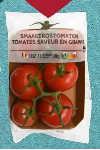 Delhaize Smaaktrostomaten 450 KOOP 1 PAKJE GALBANI MOZZARELLA MAXI (200 G) = KRIJG 1 BAKJE DELHAIZE TROSTOMATEN GRATIS aanbieding