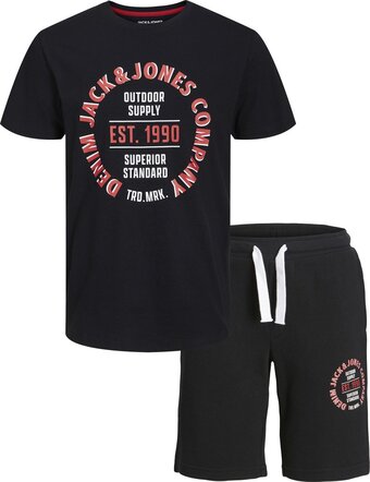 Bol.com Jack&jones junior jjandy tee ss crew neck set pack mp jnr jongens kledingset - maat 152 aanbieding