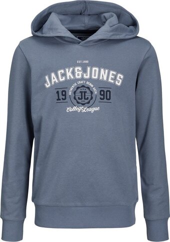 Bol.com Jack&jones junior jjandy sweat hood jnr jongens trui - maat 140 aanbieding