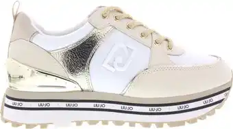 Bol.com Dames sneakers liu jo maxi wonder 20 white wit - maat 37 aanbieding