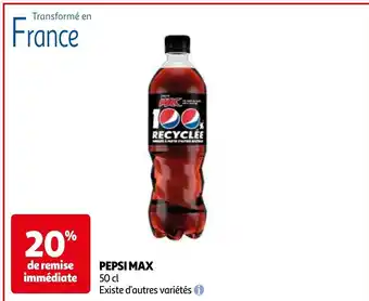 Auchan PEPSI MAX 50 cl aanbieding
