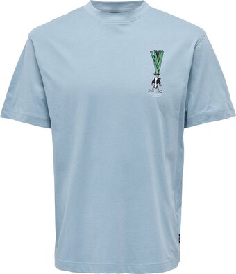 Only & sons onslogan rlx veggie ss tee heren t-shirt - maat m