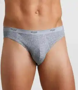 Bol.com Sloggi men basic heren mini slip - black combination - maat m aanbieding