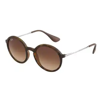 Bol.com Ray-ban rb4222 865/13 - zonnebril - tortoise-staalgrijs / bruin gradiënt - 50mm aanbieding