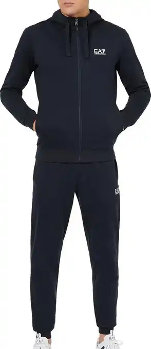 Bol.com Ea7 train core id hooded trainingspak mannen - maat xs aanbieding