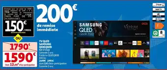 Auchan TV QLED SAMSUNG QE85Q60B aanbieding