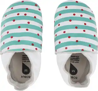 Bol.com Bobux babyslofjes spots and stripes blue aanbieding