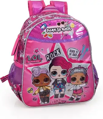 Bol.com Lol surprise roze meisjes peuter rugzak 30x25x11 aanbieding