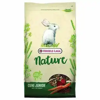 Zooplus Versele-Laga Nature Cuni Junior Konijnenvoer - Dubbelpak: 2 x 2,3 kg aanbieding