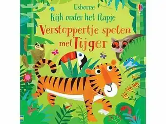 Verstoppertje Spelen Met Tijger