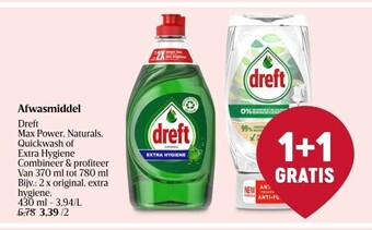 Delhaize Afwasmiddel aanbieding
