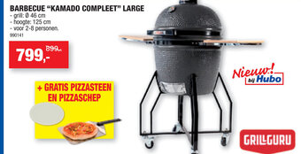 Hubo BARBECUE "KAMADO COMPLEET" LARGE aanbieding
