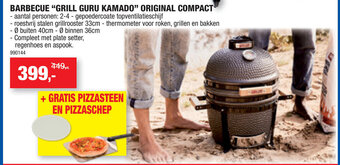 Hubo BARBECUE "GRILL GURU KAMADO" ORIGINAL COMPACT aanbieding