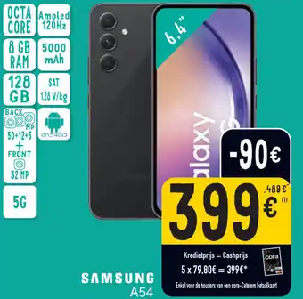 Cora SAMSUNG A54 aanbieding