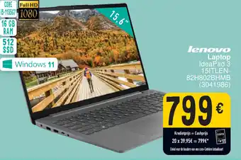 Cora lenovo Laptop aanbieding