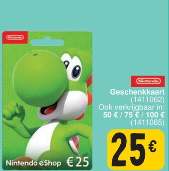 Cora Geschenkkaart aanbieding