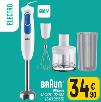 Cora BRAUN Mixer aanbieding