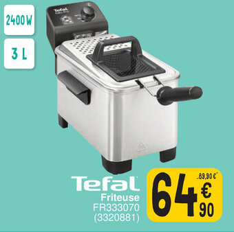 Cora Tefal Friteuse aanbieding