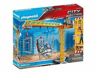 Multi bazar Playmobil 70441 R/C Bouwkraan Met Bouwonderdeel aanbieding