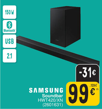 Cora SAMSUNG Soundbar aanbieding