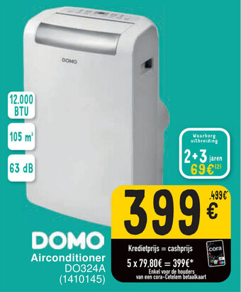 Cora DOMO Airconditioner DO324A aanbieding