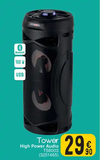 Cora Tower High Power Audio T58003 (3251465) aanbieding