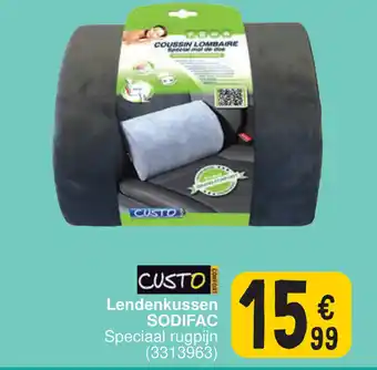 CUSTO Lendenkussen SODIFAC Speciaal rugpijn (3313963)