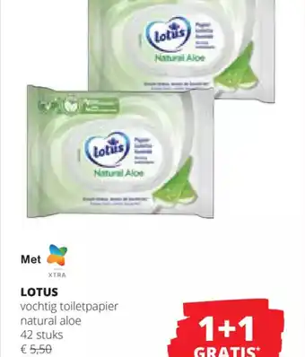 Spar Colruyt LOTUS 42 stuks aanbieding
