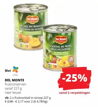 Spar Colruyt DEL MONTE 227 g aanbieding