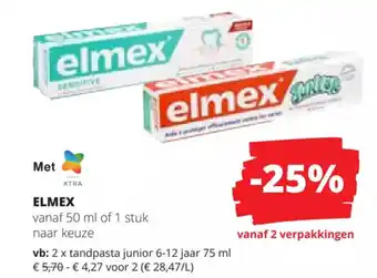 ELMEX vanaf 50 ml of 1 stuk naar keuze