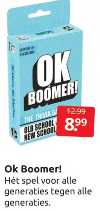 Boekenvoordeel OK BOOMER! aanbieding