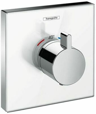 X2O Hansgrohe ShowerSelect Highflow inbouw douchekraan thermostaat wit/chroom aanbieding