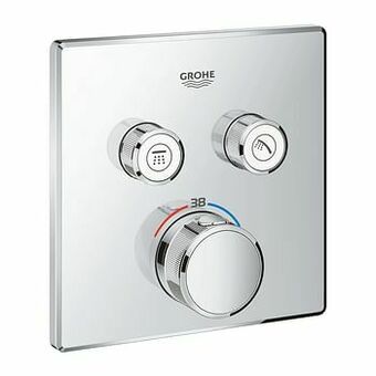 X2O Grohe Grohtherm Smartcontrol Square inbouw douchekraan thermostaat 2 functies chroom aanbieding