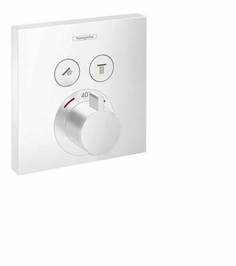 X2O Hansgrohe ShowerSelect S inbouw douchekraan thermostaat Matt White aanbieding