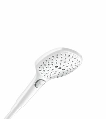 X2O Hansgrohe Raindance Select E 120 handdouche ø12cm 3 functies Matt White aanbieding