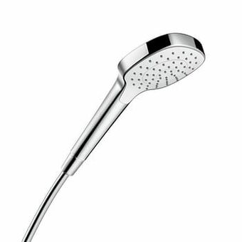 X2O Hansgrohe Croma Select E Ecosmart handdouche ø11cm 1 functie wit/chroom aanbieding
