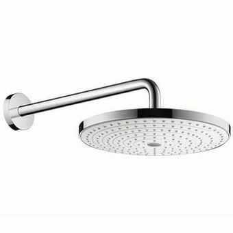 X2O Hansgrohe Raindance Select S300 hoofddouche met muursteun ø30cm wit/chroom aanbieding