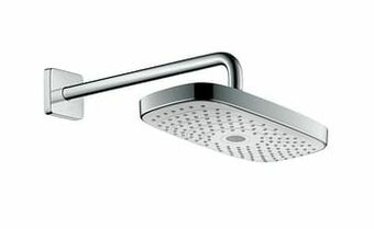 X2O Hansgrohe Raindance Select E300 hoofddouche met muursteun ø30cm wit/chroom aanbieding