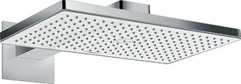 X2O Hansgrohe Rainmaker Select 460 hoofddouche met muursteun ø46cm wit/chroom aanbieding