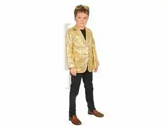 Vest Glitter Goud 128