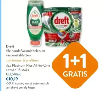OKay Dreft alle handafwasmiddelen en vaatwastabletten aanbieding