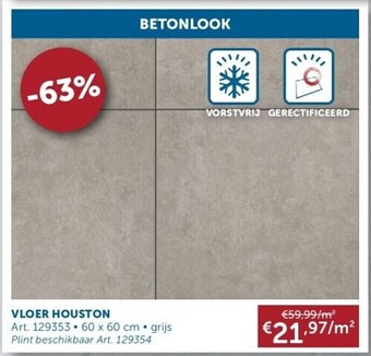 Zelfbouwmarkt Vloer houston aanbieding