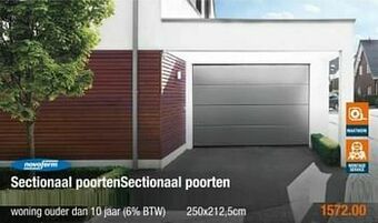 Sectionaal poortensectionaal poorten