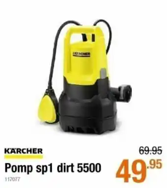 Cevo Kärcher pomp spl dirt 5500 aanbieding