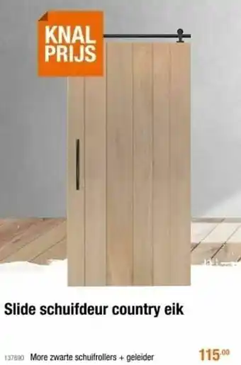 Cevo More zwart schuifrollers + geleider aanbieding