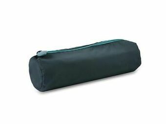 Multi bazar Qc Sparkle Pennenzak Rond 21Cm Forest Green Nylon aanbieding